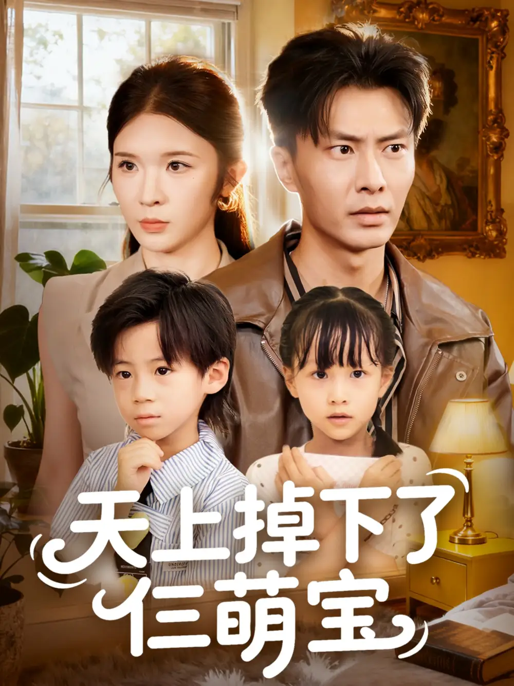 《天上掉下了仨萌宝(80集)》短剧全集免费在线看