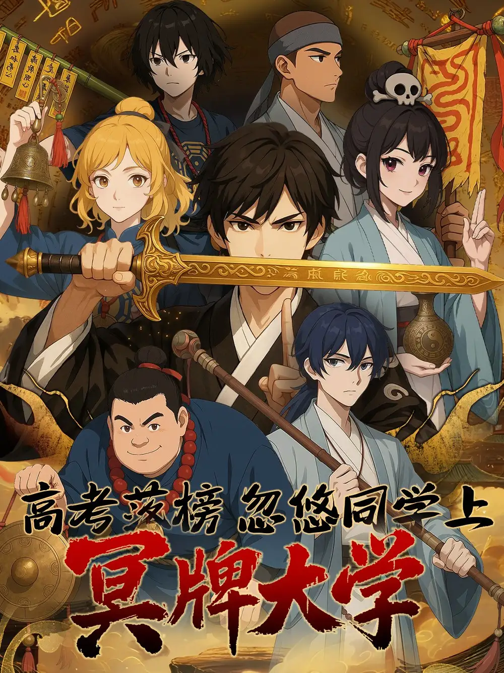 《高考落榜忽悠同学上冥牌大学(54集)叶玲&林翔》短剧全集免费在线看