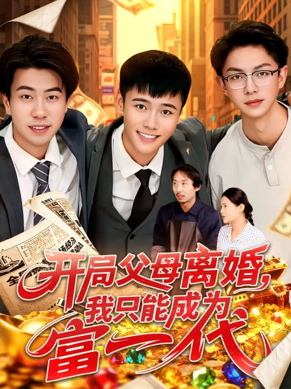 《开局父母离婚，我只能成为富一代（117集）》短剧全集免费在线看